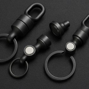 26 Magnetic Quick Release Keychain Clips Powerful Neo Magnet Hanging Buckles Separation Coupler For EDC Pocket Tools