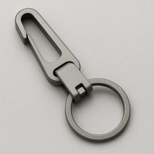 27 Minimalist Titanium Keychain Clip Ultra Lightweight Belt Loop Hook Detachable Hanging Buckle Organizer For Luxury Mens Gift