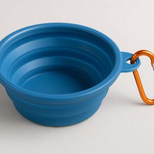 6 Collapsible Silicone Pet Travel Bowl Portable Folding Water Cup With Carabiner For Dog Walking Hiking Accessories